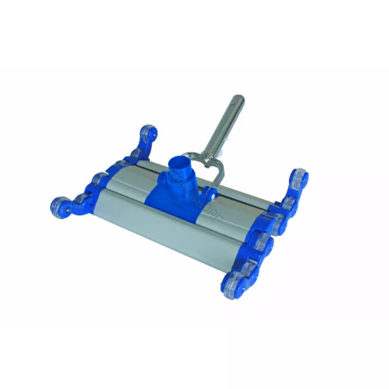 Escoba de aluminio Superpro azul 35