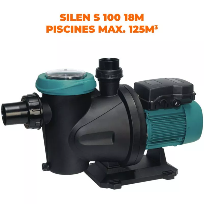 Espa - Bomba Para Piscina Silen S 100 18M 1Cv 18M³ / H En Oferta Espa - Bomba Para Piscina Silen S 100 18M 1Cv 18M³ / H Barato
