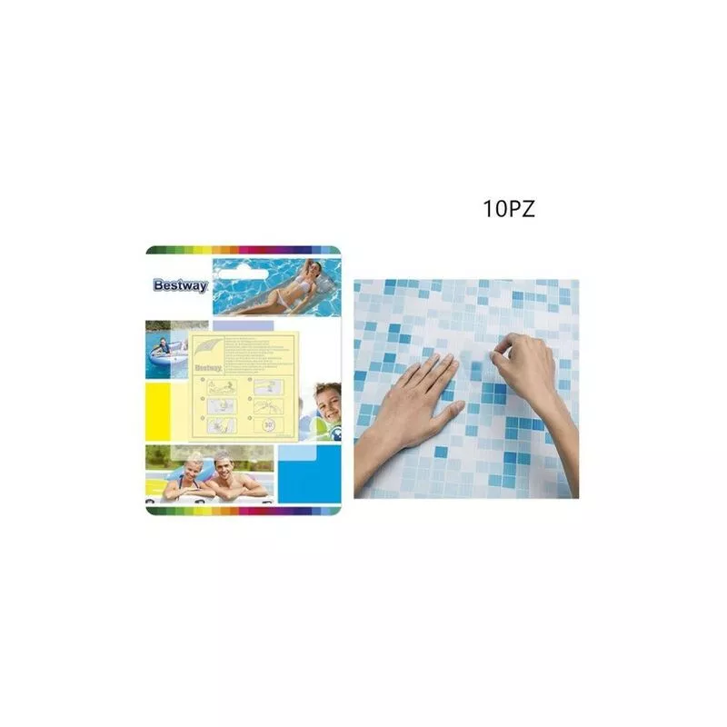 Establecer 10pz de reparación fuerte toppe toppe para piscinas colchones inflables 62068 barato
