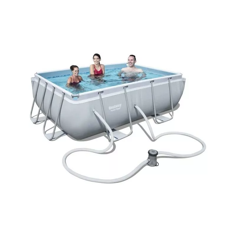 Estilo de salida rectangular Power Steel 282x196x84cm Filtrado 56629 barato