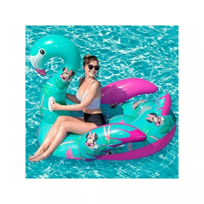 Fenicopter Minnie Inflable Giant Island Materassine Sea Pool 174x140x141cm barato