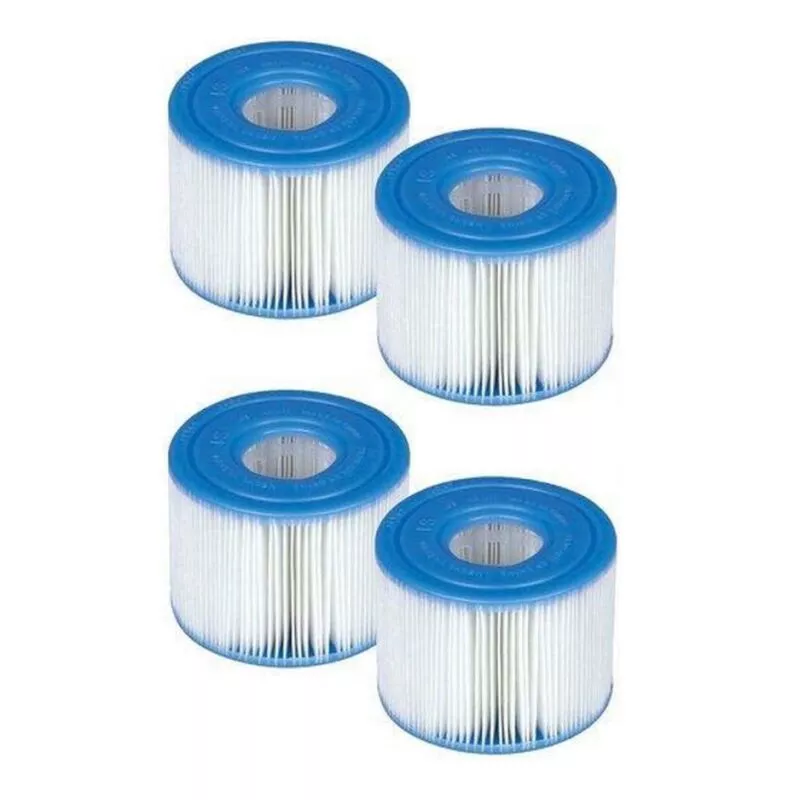 Filtros para piscinas - 9cm x ø8cm - juego de 4 piezas - bomba tipo 1 - hasta 1249 litros por hora barato