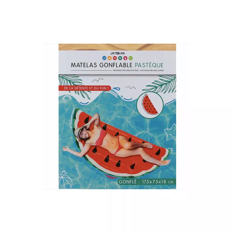 Flotador Hinchable Tumbona Fruta Sandia 173 cm barato