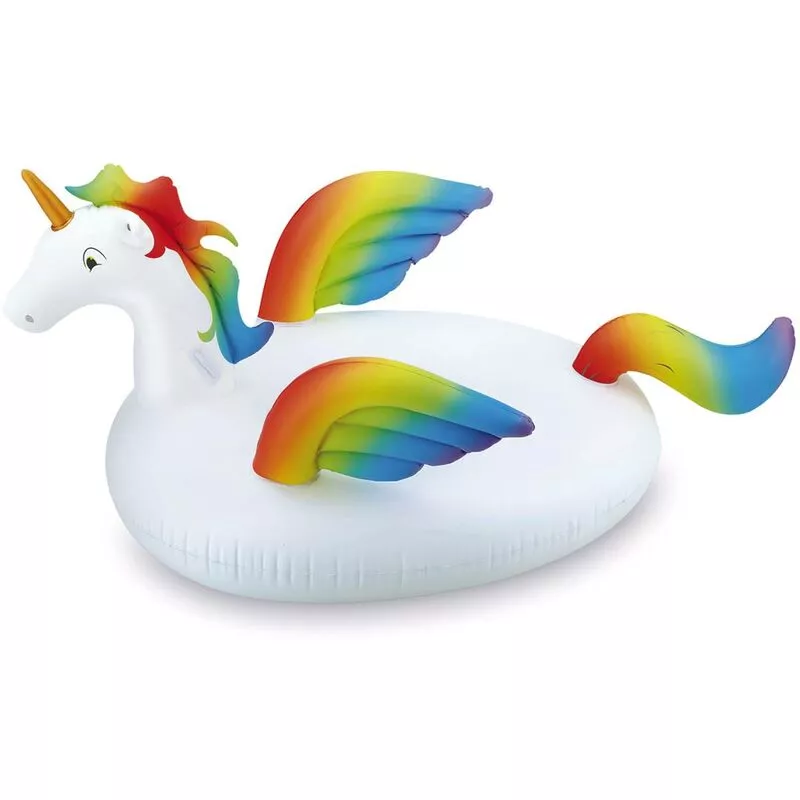 Flotador hinchable Unicornio Unicorn Ride-on - 157 x 112 x 80 cm barato