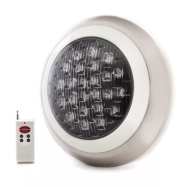 Foco de Piscina LED 24W Montaje Superficie Ø300Mm Multicolor Mando 30.000H [KD-FPS-63-24W-RGB] | RGB (KD-FPS-63-24W-RGB) barato
