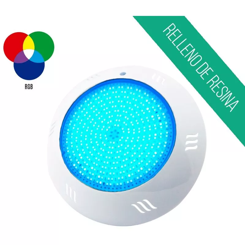 Foco led superficie relleno de resina 25W luz RGB para piscina - RGB barato