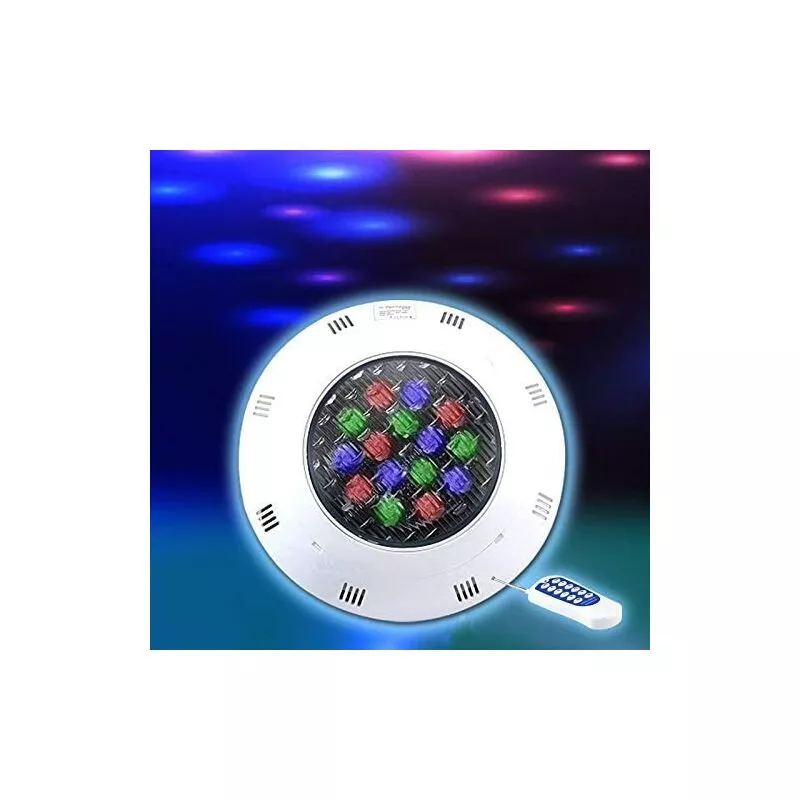 Foco sumergible led multicolor para piscina