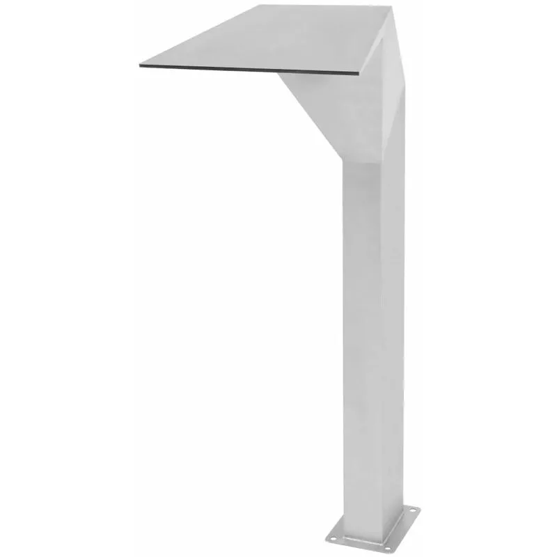 Fuente de piscina de acero inoxidable 50x30x90 cm plateada barato