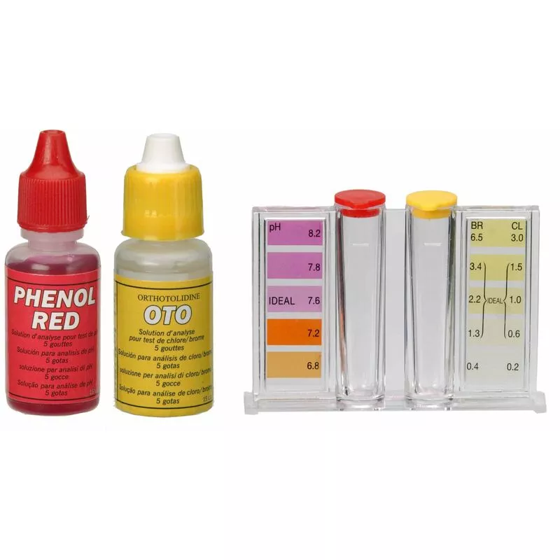 GRÉ - Analizadores Kit análisis Cloro/Bromo + pH (Oto/Phenol) Gre 90180 barato