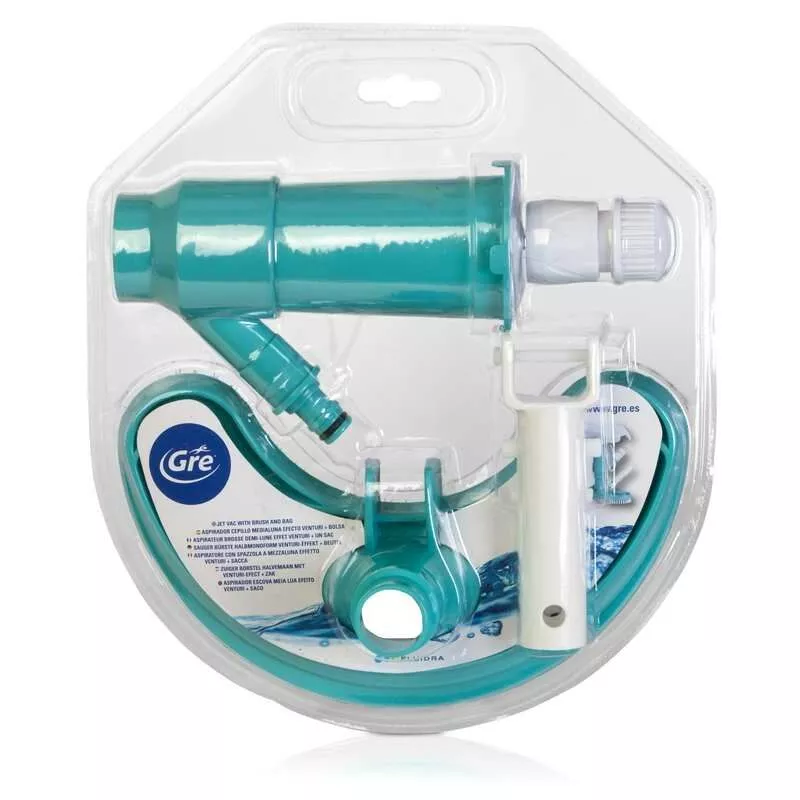GRÉ - Aspirador media luna + venturi + 1 bolsa Gre Pools barato