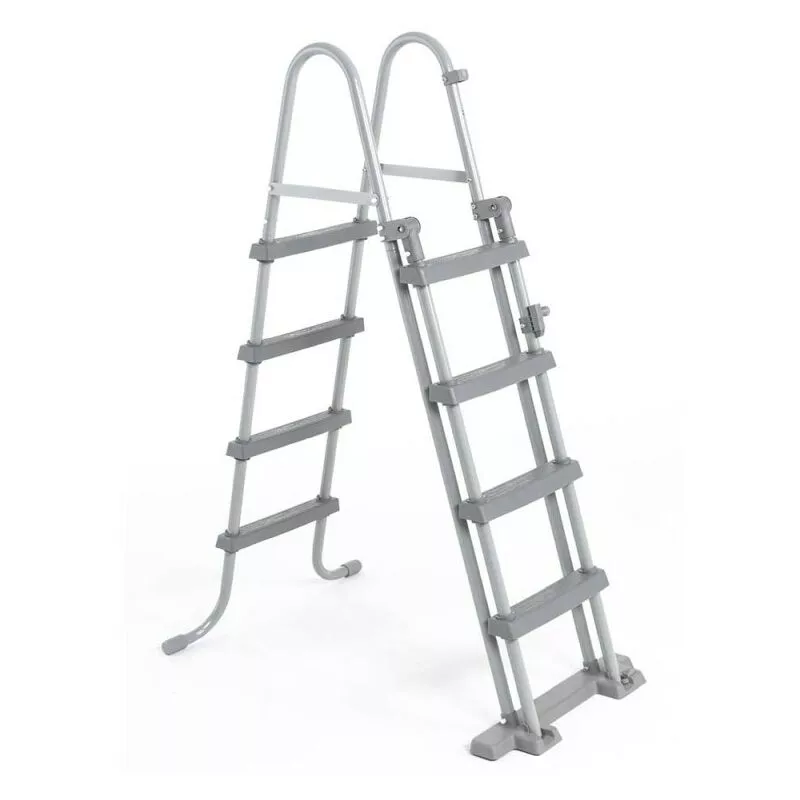 GRÉ - Escalera de Seguridad de Tijera BestWay para piscinas 122 cm barato