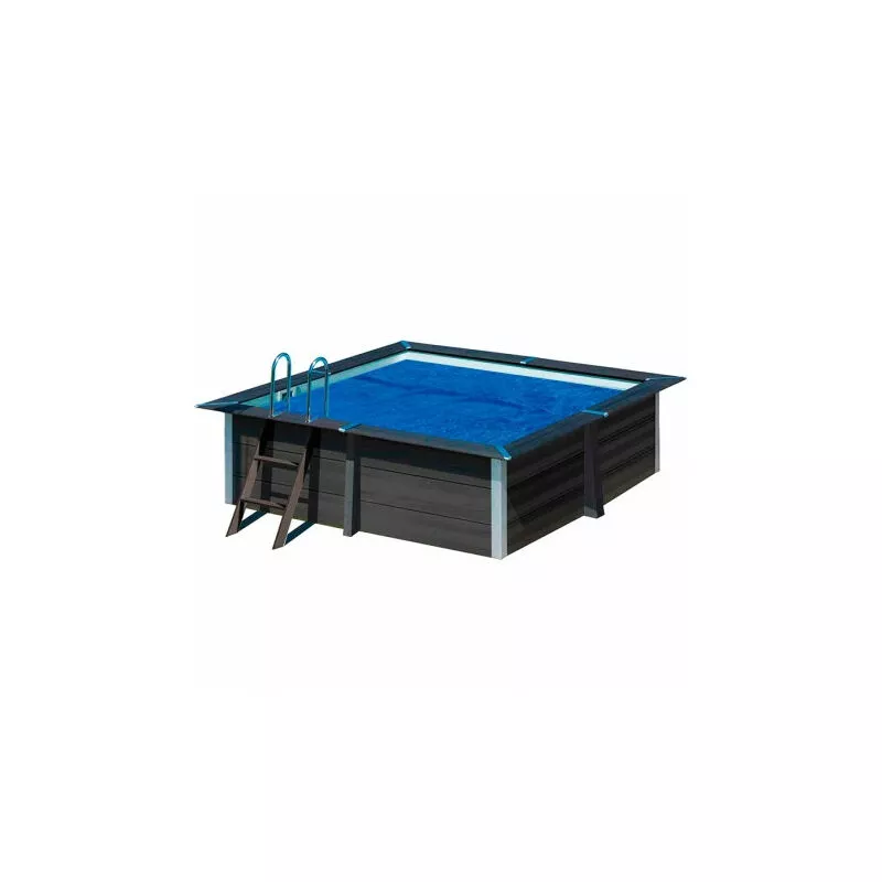 GRÉ - Gre cubierta isotermica piscina de madera cuadrada 300 x 300 cm barato