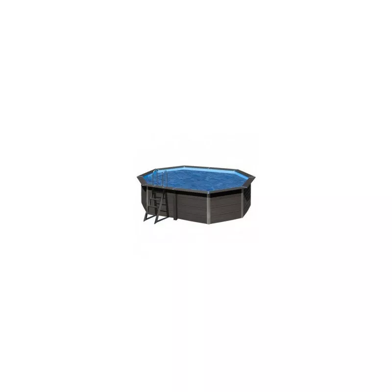 GRÉ - Gre cubierta isotermica piscina de madera ovalada 580 x 282 cm barato