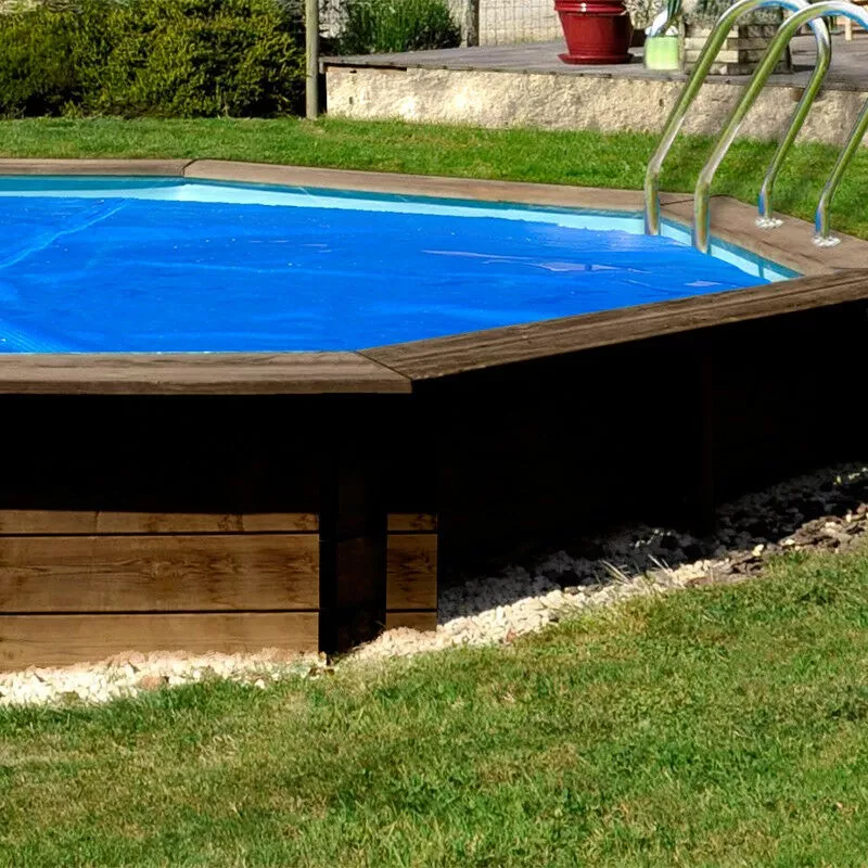 GRÉ - Gre cubierta isotermica piscina de madera redonda ø 442 cm barato