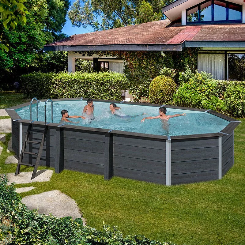 GRÉ - Gre piscina Avantgarde Composite ovalada 664 x 386 x 124 cm barato