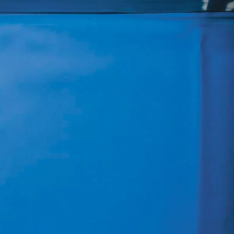 GRÉ - Liner para piscina de madera redonda 75/100 azul - Azul barato