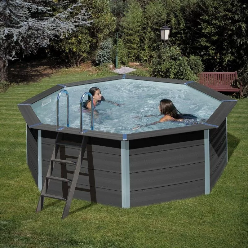 GRÉ - Piscina Elevada de Composite Gre 410x124 KPCO41 barato
