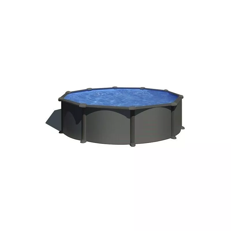 GRÉ - Piscina Juni rotonda acero ø 4