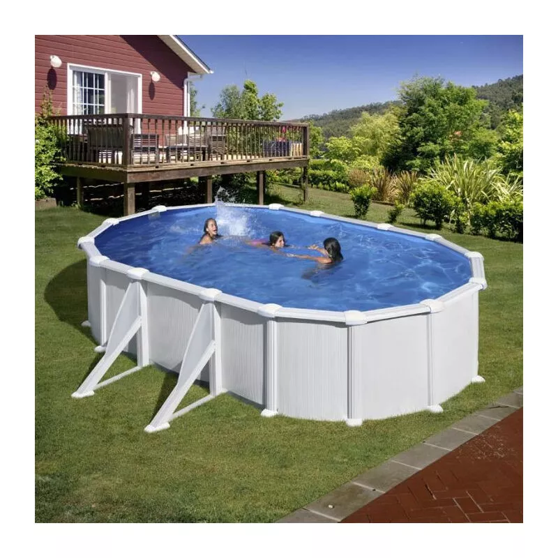 GRÉ - Piscina ovalada de acero Gre Atlantis 500x300x132cm barato