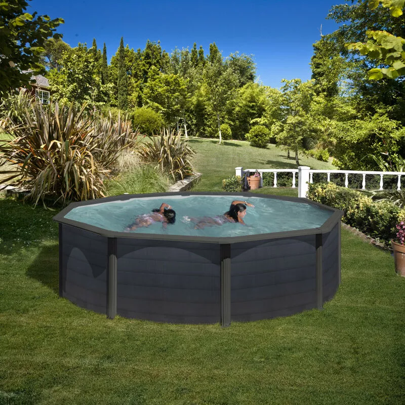 GRÉ - Piscina redonda de acero Gre Kea 460x120 cm barato