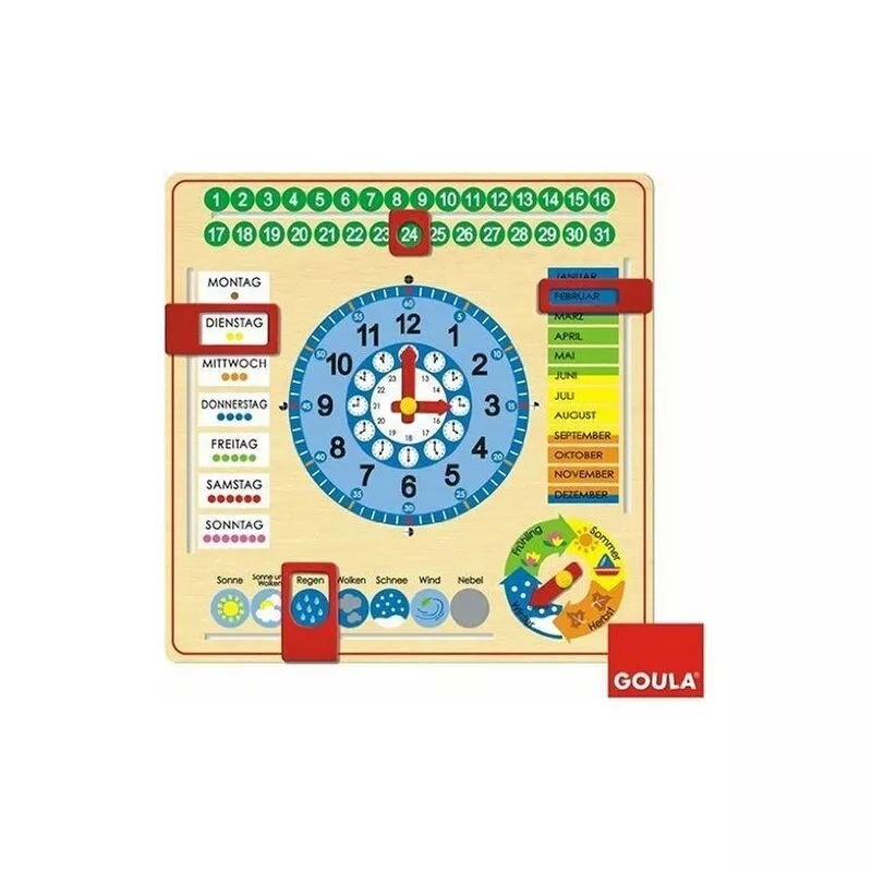 Goula - Calendar Clock Big Size barato