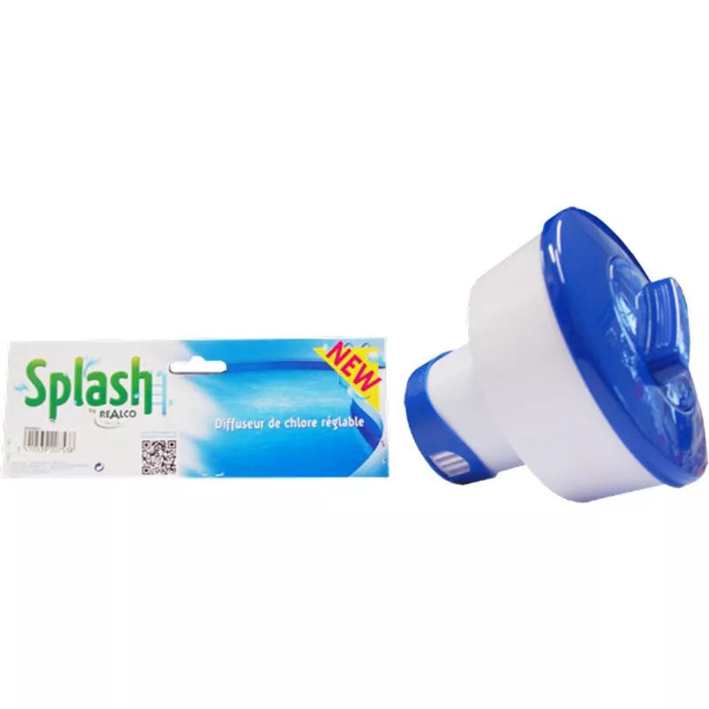 Gran 200gr difusor flotante - Bleu et blanc - Splash barato
