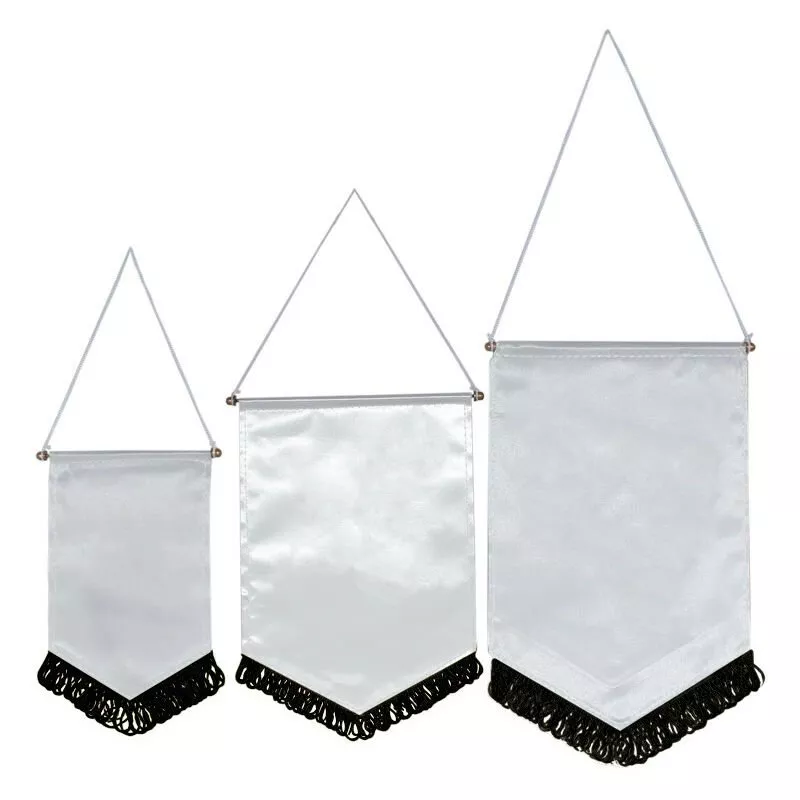 Grupo K-2 - BANDERÍN ESCUDO PARA SUBLIMACIÓN negro 300 x 200 mm barato