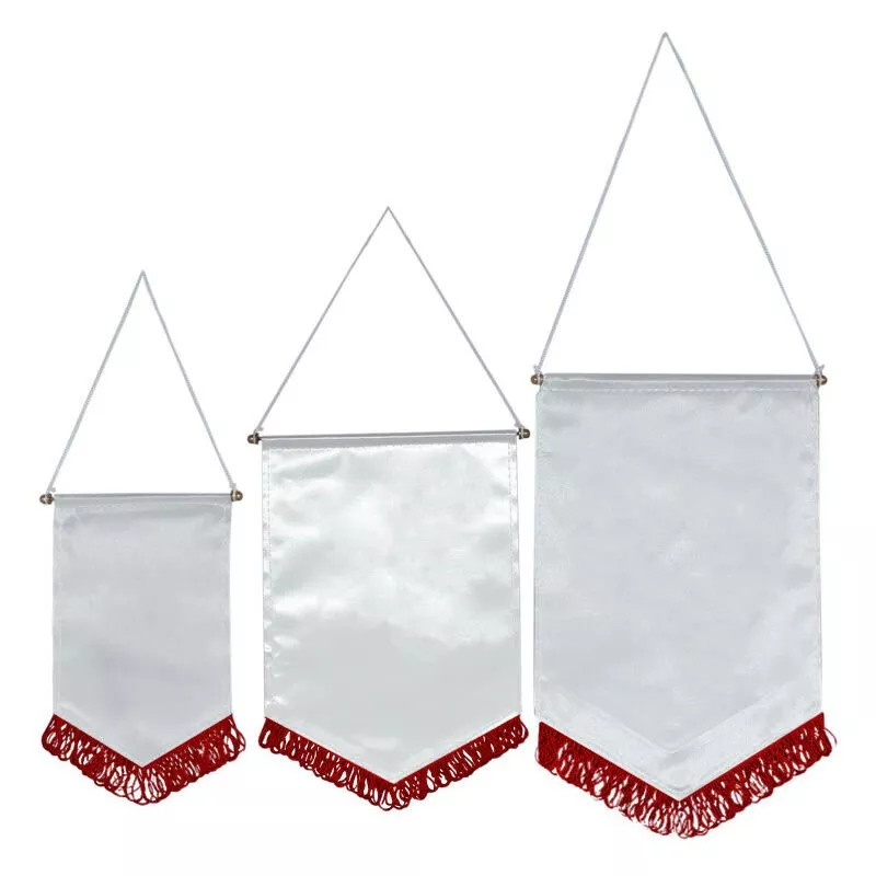 Grupo K-2 - BANDERÍN ESCUDO PARA SUBLIMACIÓN rojo 250 x 180 mm barato