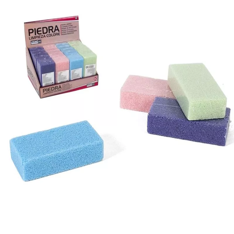 Grupo K-2 - PIEDRA LIMPIEZA 9X8X5X2.5CM 4 SURTIDOS Morado barato