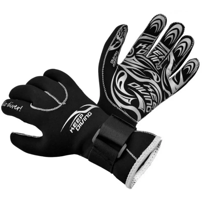 Guantes de buceo Mujeres Hombres Guantes de neopreno de 3 mm para esnorquel para esnorquel