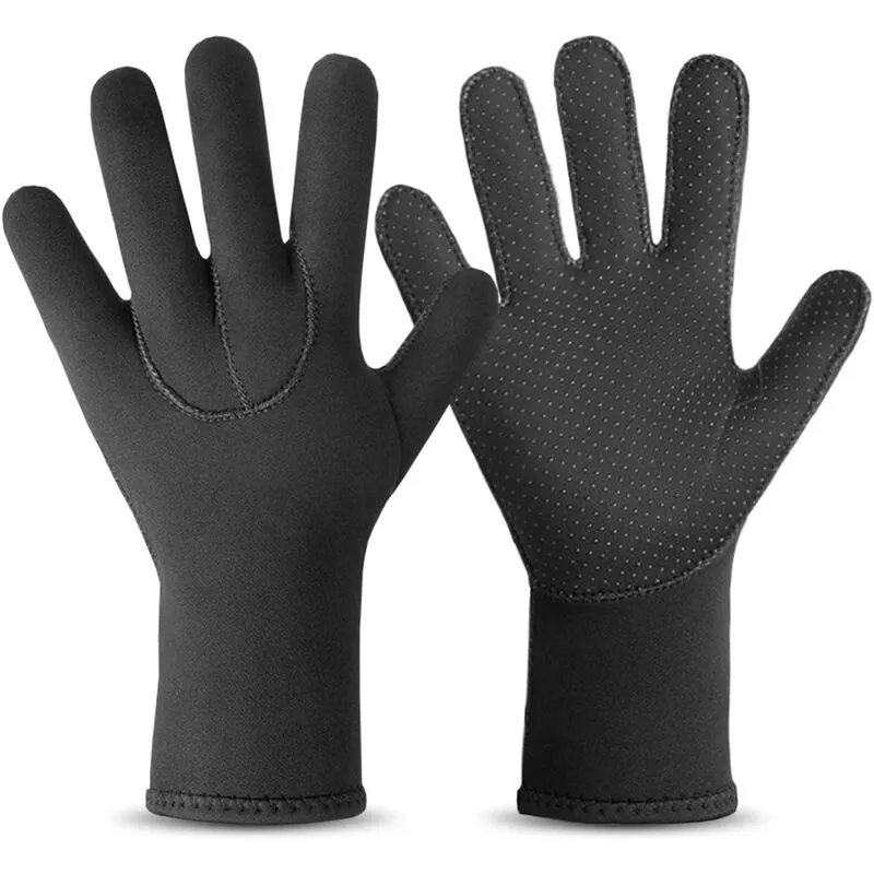 Guantes de buceo de neopreno Guantes de neopreno de cinco dedos para hombres y mujeres Buceo Snorkel Surf Kayaking