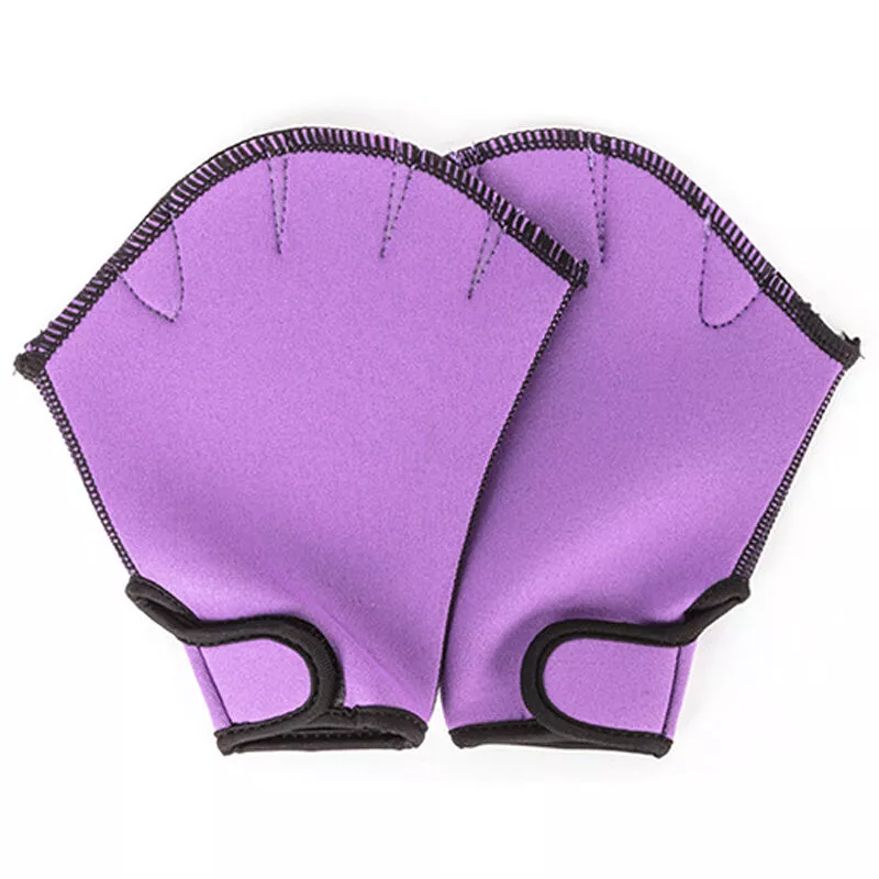Guantes de natacion palmeados