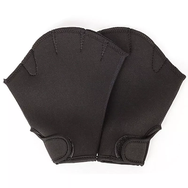 Guantes de natacion palmeados