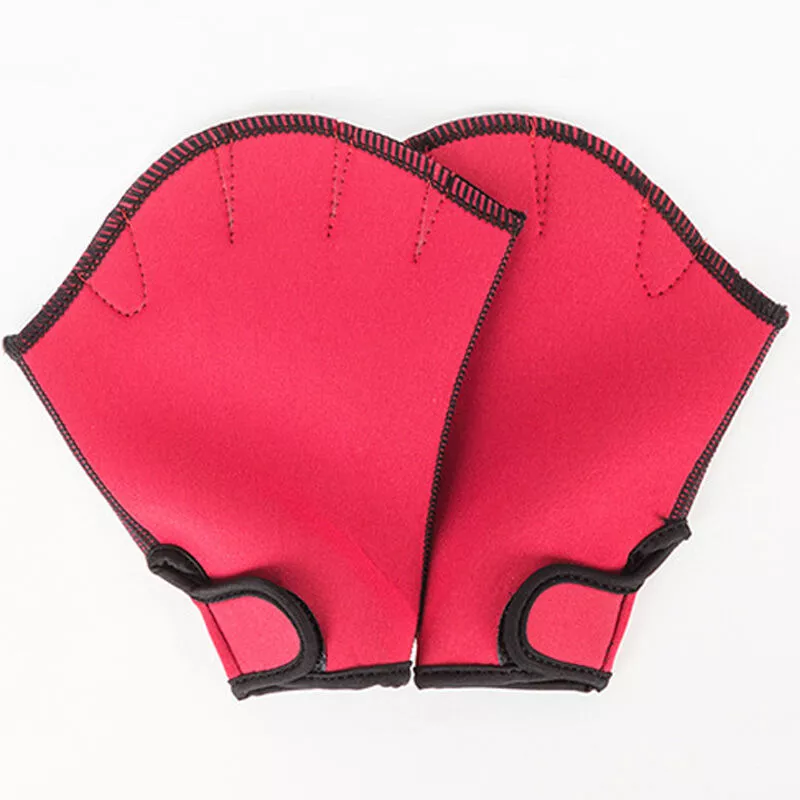 Guantes de natacion palmeados