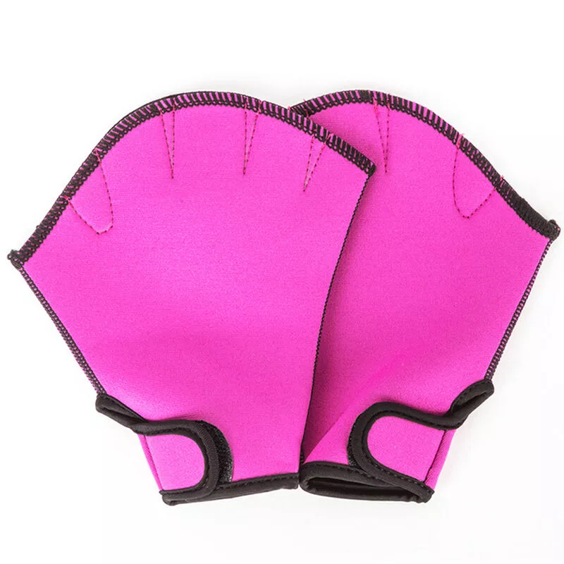 Guantes de natacion palmeados