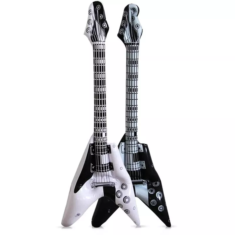 Guitarra Hinchable Estilo Eléctrica en V