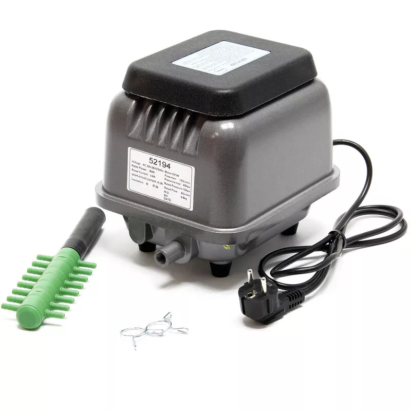 HJB-120 Bomba aire electromagnética Acuarios Estanques Agua dulce salada Bajo nivel de ruido - Sunsun barato
