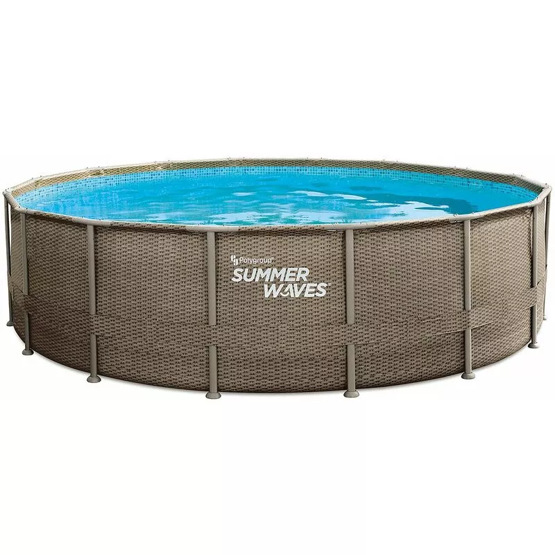 Habitat Et Jardin - Liner Impreso Tubular Elite Para Piscina - Ø 4,88 X 1,22 M - Con Filtración En Oferta Habitat Et Jardin - Liner Impreso Tubular Elite Para Piscina - Ø 4