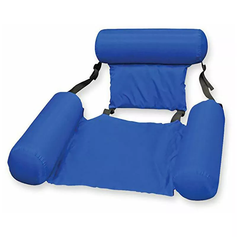 Hamaca de piscina Sillón reclinable flotante Silla de piscina inflable Hamaca de agua flotante plegable Hamaca flotante reclinable para adultos barato