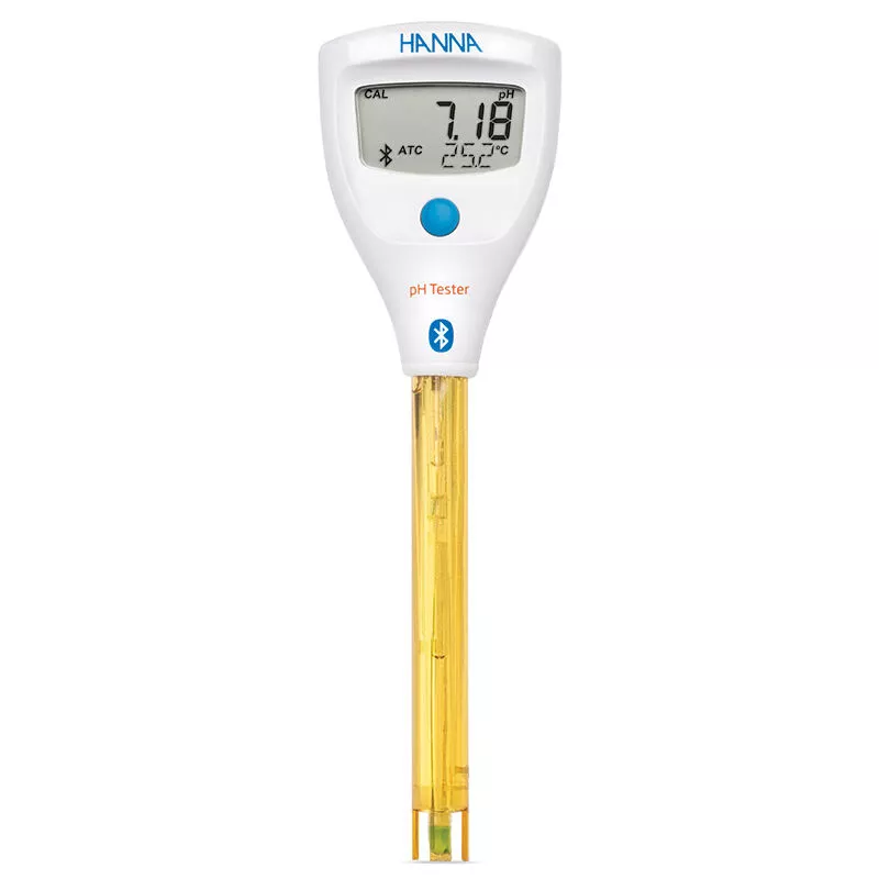 Hanna Instruments - pHmetro de bolsillo con conexión bluetooth