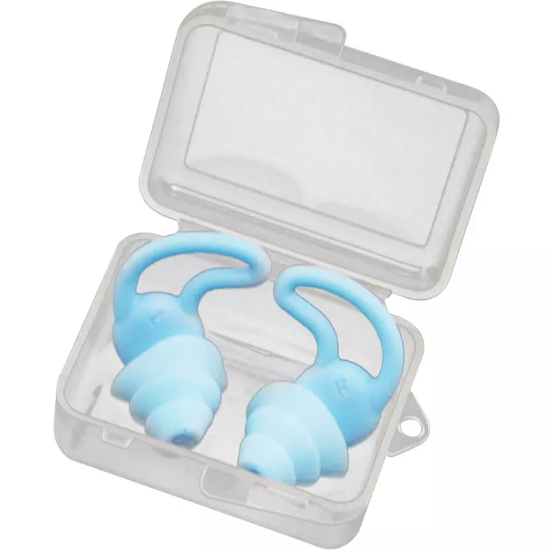 Happyshop - Tapones para los oidos para nadar Tapones para los oidos de silicona suave Impermeable Reutilizable Tapones para los oidos para nadar barato