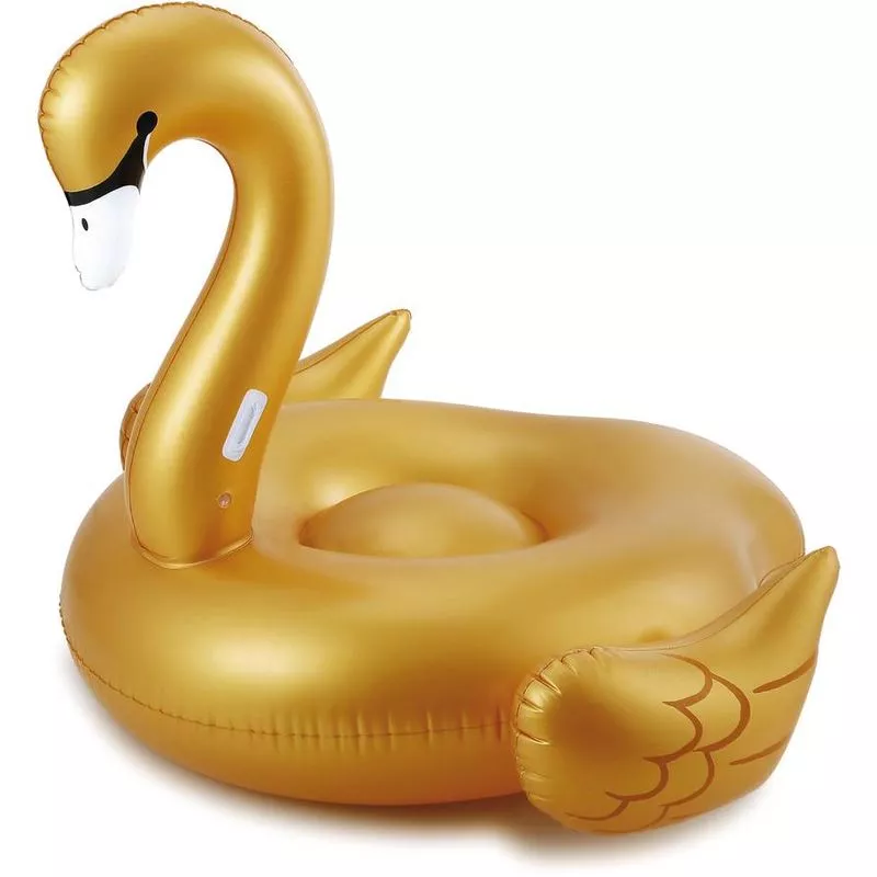 Hinchable Cisne Cisne Gigante Dorado - 198 x 160 x 131 cm barato