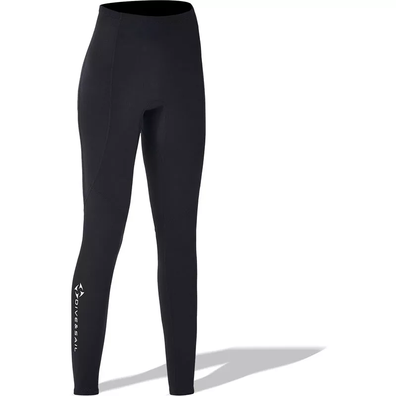 Hombres Mujeres Pantalones de buceo de neopreno de 2 mm Pantalones largos de buceo para buceo con esnorquel Surf