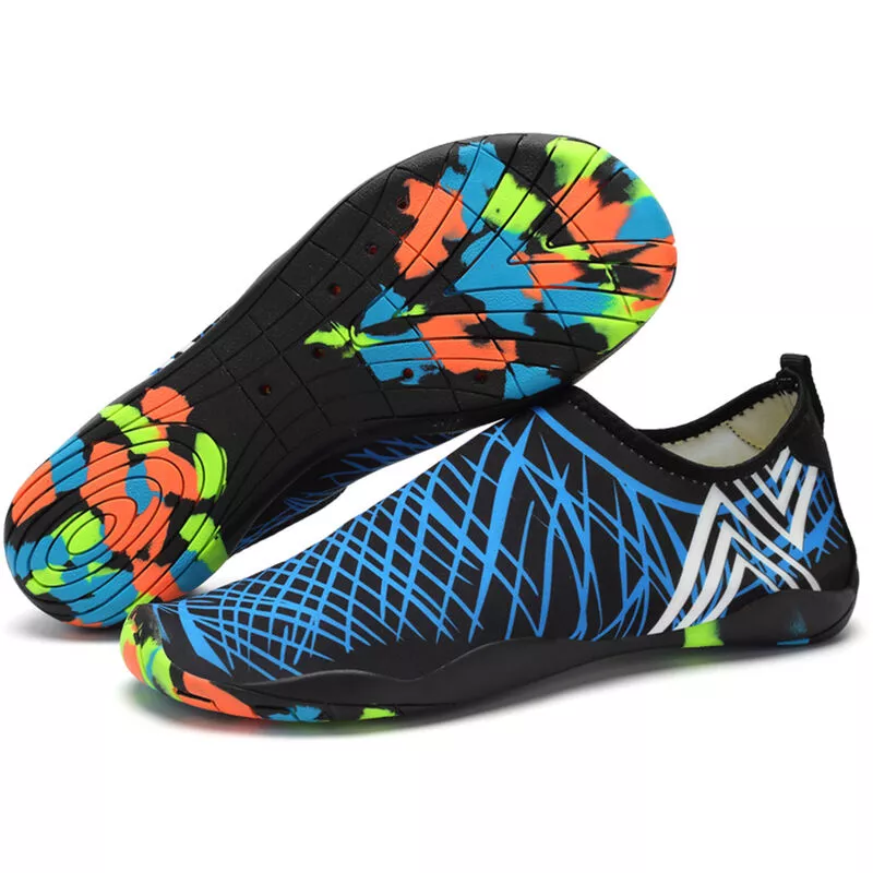 Hombres Mujeres Zapatos de agua Deportes Secado rapido Descalzo para nadar Buceo Surf Piscina acuatica Caminar en la playa Yoga Zapatos de barato