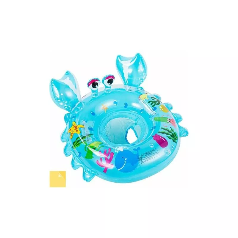 ITAXI Asiento de piscina para bebé con juego de parches Anillo de natación para niños Anillo de natación flotante Boya Asiento de bebé inflable 6 barato