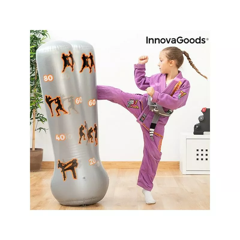 Innovagoods - Saco de Boxeo de Pie Hinchable para Niños 8435527814625 V0101210 barato