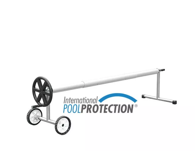 International Cover Pool - Enrollador en acero inox. extensible para piscinas de hasta 6.45 metros de ancho con tubo de 81mm de Ø. International Pool barato