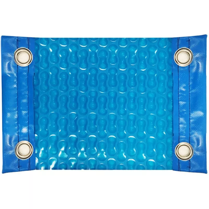 International Cover Pool - MANTA TÉRMICA (COBERTOR TÉRMICO-CUBIERTA ISOTÉRMICA-TOLDO PARA PISCINA) DE 500 MICRAS GEO BUBBLE CON REFUERZO EN LOS LADOS barato