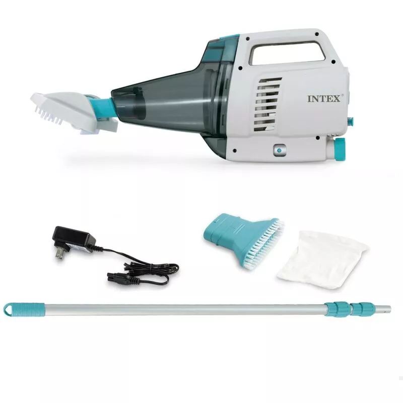 Intex - Aspiradora de piscina manual c/batería recargable barato