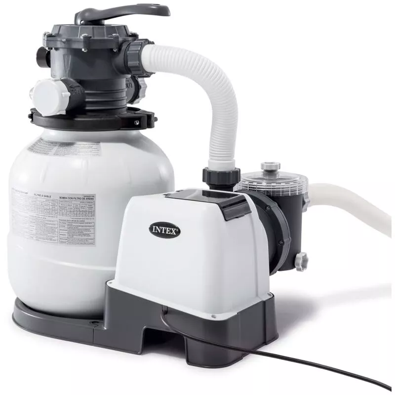 Intex - Bomba de filtro de arena Krystal Clear 26646GS 7
